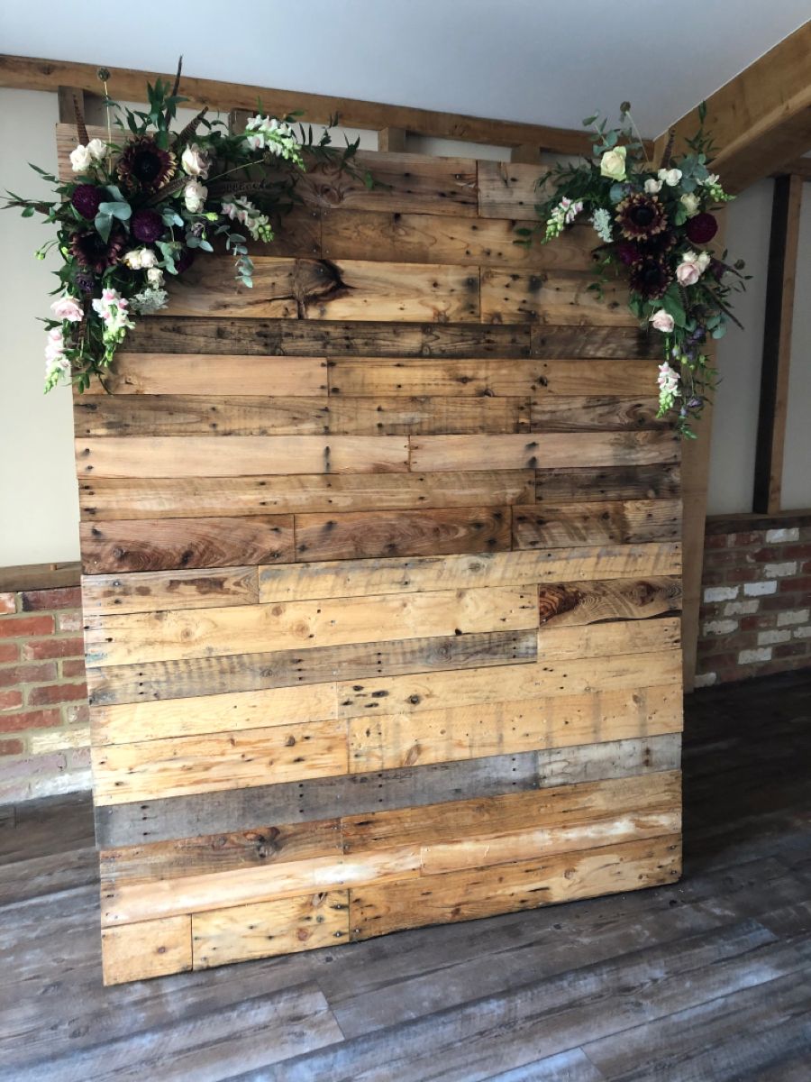 Wooden Frame Board backdrop background for photoshoot at wedding photobooth with decorations