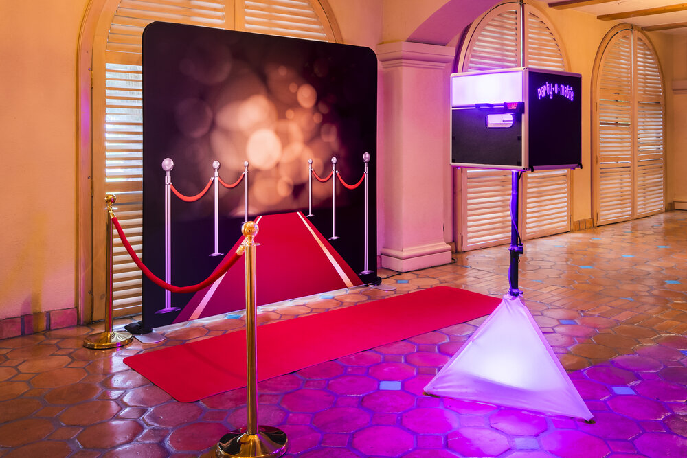 Grammys Awards Red Carpet Walk Photoshoot wedding event occassion photobooth setup